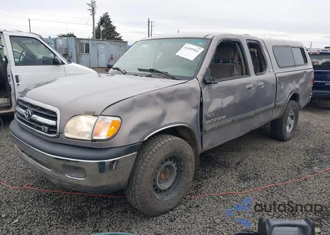 2000 Toyota Tundra Sr5 V8 из США, поврежденный, VIN 5TBRT3414YS086059